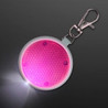 Custom Pink Safety Blinkers, Keychain Flashlight - BLANK - 12644-PK