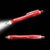 Custom 5" Red LED "Ultimate" Lighted Pen w/Flashlight - FLA365