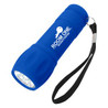 Custom Rubberized Torch Light With Strap - 2544