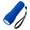 Custom Rubberized Torch Light With Strap - 2544