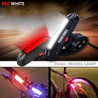 Custom White RED LED Flashlight Lamp - N021330