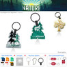 Custom Various Nature Keychain LED Flashlight - N050336