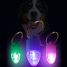 Custom Bullet Shaped LED Safety Light With Carabiner - N090410