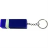 Custom Square Shape LED Flashlight w/Keychain - FL1072