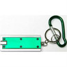 Custom Slim Rectangular Flash Light w/Swivel Key Chain & Carabiner - FL1008-CB2