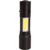Custom 1AA 3 Watt and COB Tactical Aluminum Flashlight - L249COB