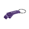 Custom Printed Aluminum Bottle/Can Opener Key Ring - 2064