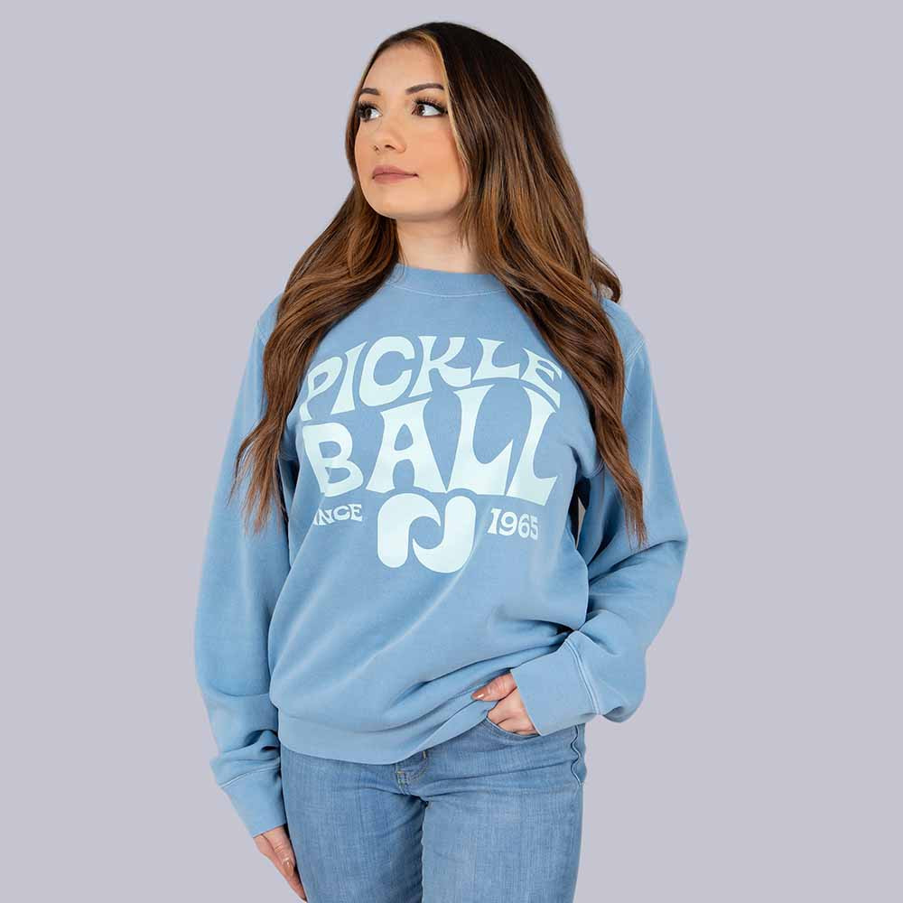 Country Club Pickle Ball Graphic Sweatshirt