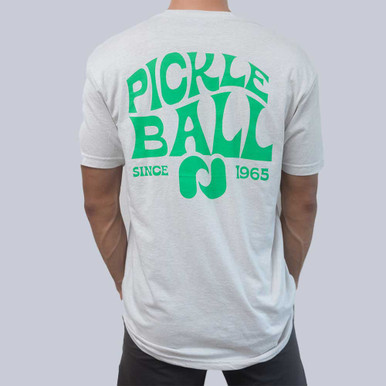 Heritage Pickle-ball Groovy T-Shirt | Free Shipping Offer!