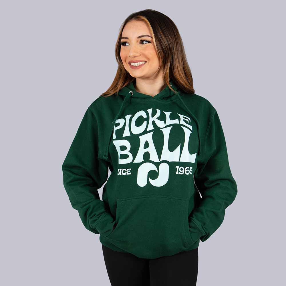 Heritage Pickle-ball Groovy Front Logo Hoodie - Unisex | Fast