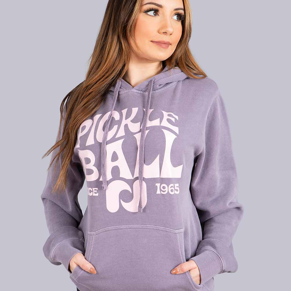 Heritage Pickle-ball Groovy Front Logo Hoodie - Unisex | Fast