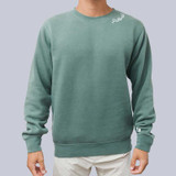 Alpine Heritage Pickle-ball Embroidered Cursive Crew Neck Sweatshirt - Front View