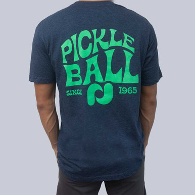 Heritage Pickle-ball Groovy T-Shirt | Free Shipping Offer!