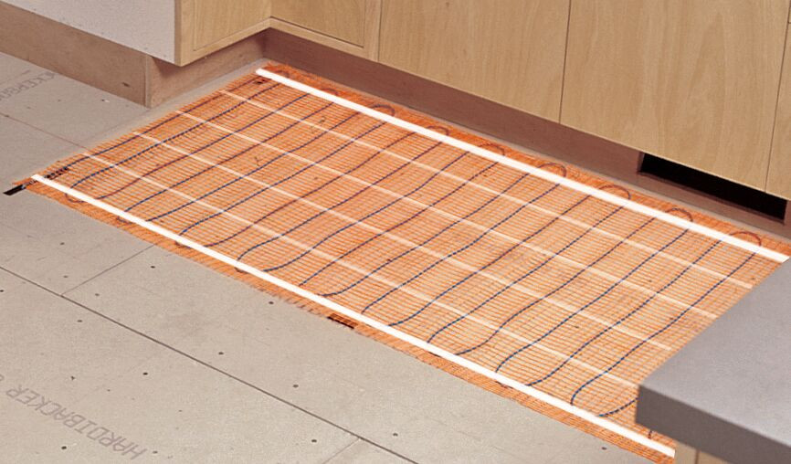 SunTouch 81002293 TapeMat Electric Floor Heating Mat, 240 VAC, 2 Ft