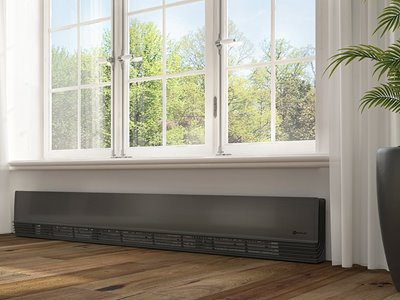 Ouellet ODLU1577CM 68" HighEnd Baseboard Heater, 277V, 1500W, Metallic