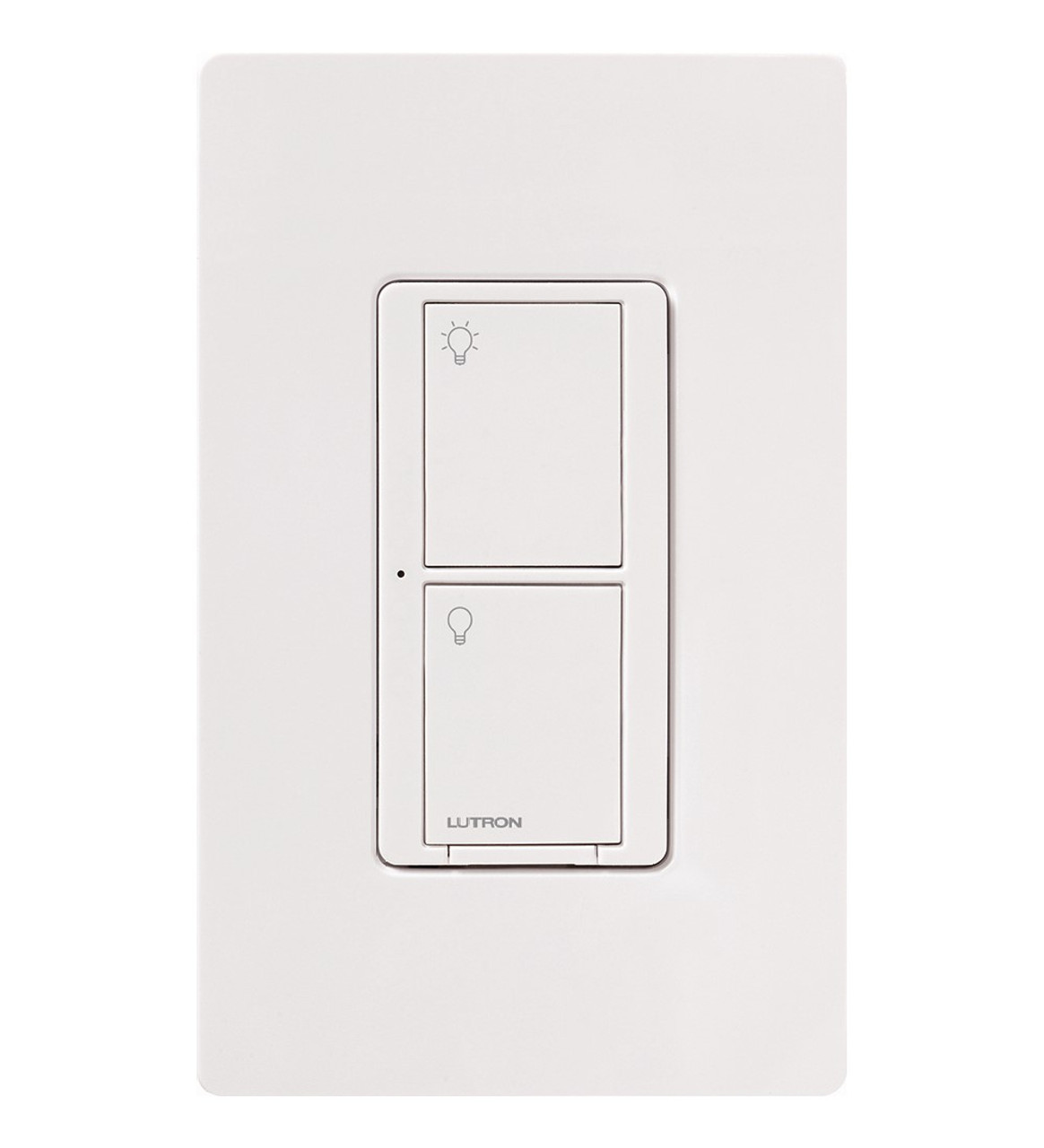 Lutron PD-5WS-DV-WH Caseta Wireless In-Wall Electronic Switch PRO, Single  Pole/3-Way/