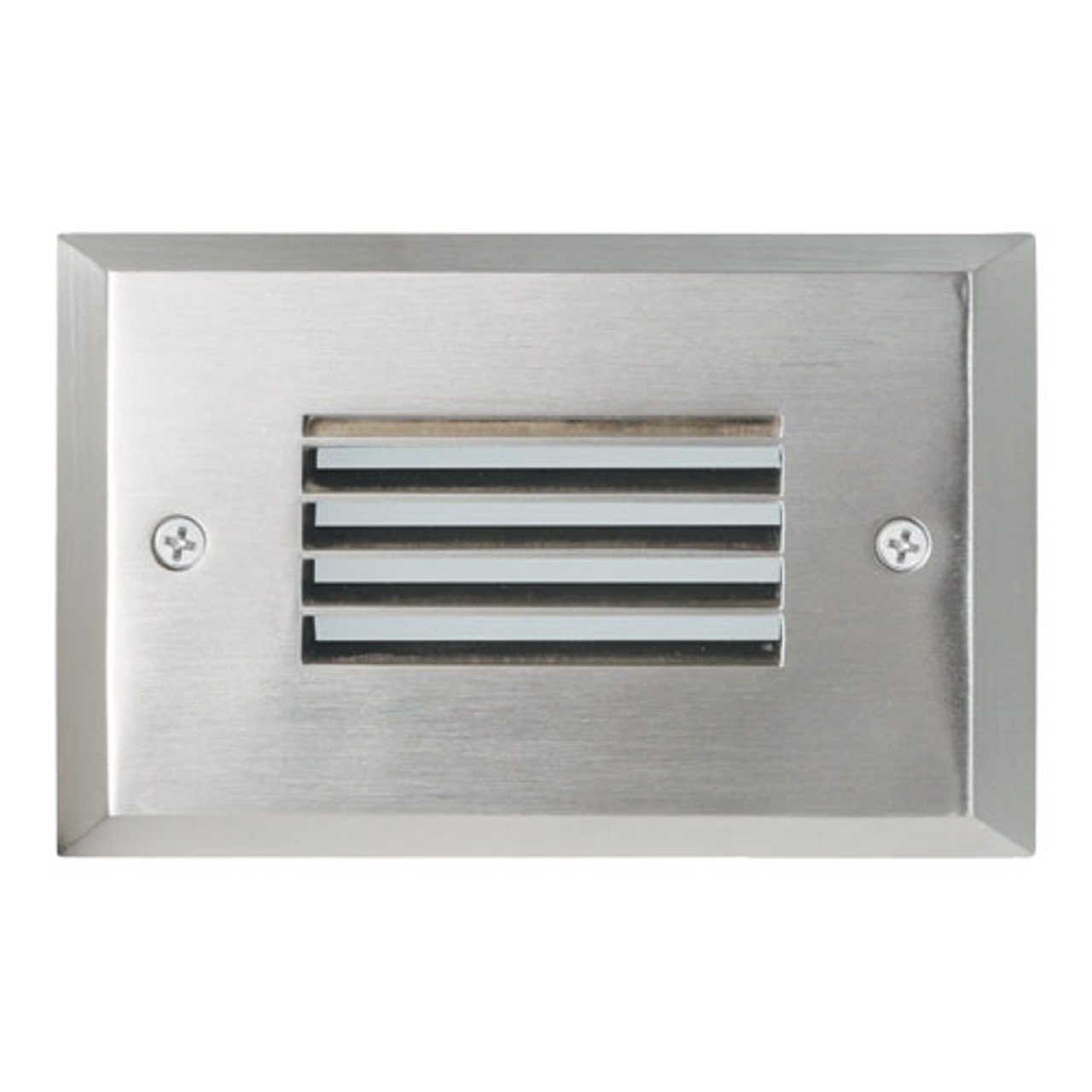 Elco Lighting ELST9730N Ibis Mini LED Step Light with Angled Louver, Horizontal Mount, 120V, 2W