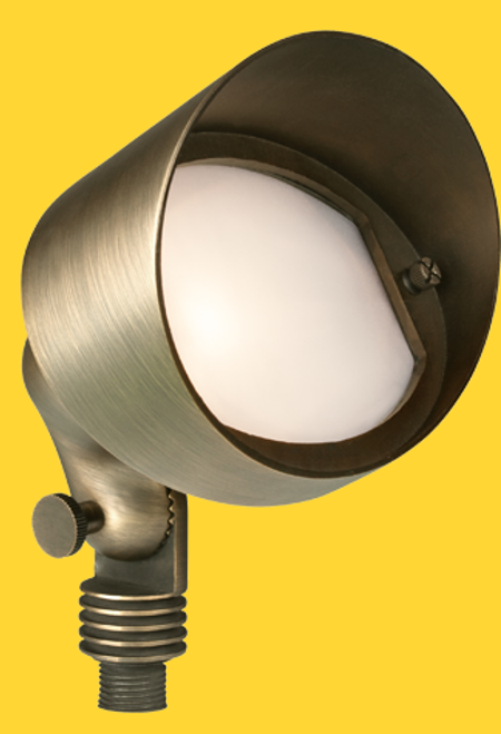 Corona Lighting CL-534B-AB Cast Brass Outdoor Directional Light, 12V, 50W MR16, Antique Bronze