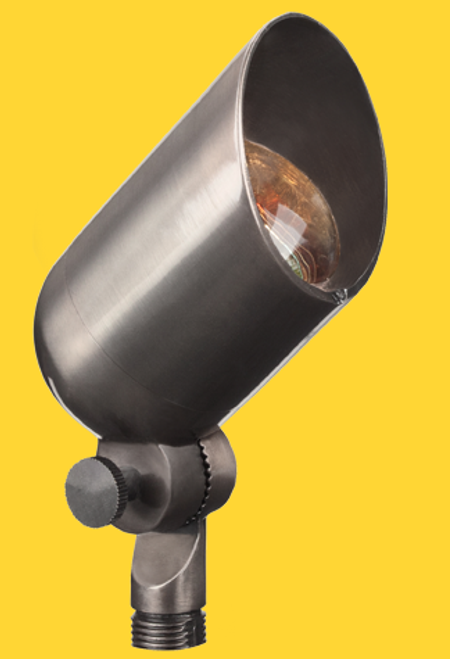 Corona Lighting CL-535B-GM Cast Brass Outdoor Directional Light, 12V, 50W MR16, Gun Metal