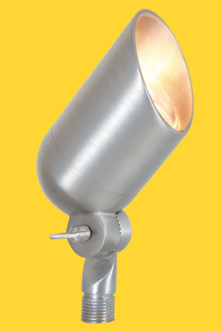 Corona Lighting CL-535B-SI Cast Brass Outdoor Directional Light, 12V, 50W MR16, Silver Plated