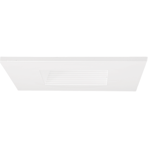 Elco Lighting EL2384W 3" Die-Cast Square Adjustable Baffle Trim, White