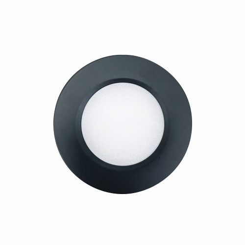 Nora Lighting NMP-LED27B 12V Josh LED Puck Light, 3.5W, 300 Lumens, 2700K, Black