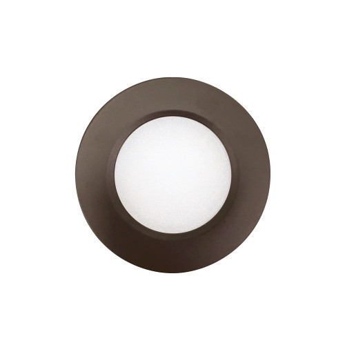 Nora Lighting NMP-LED27BZ 12V Josh LED Puck Light, 3.5W, 300 Lumens, 2700K, Bronze