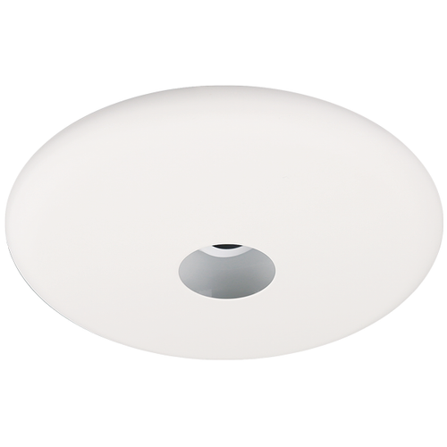 Elco Lighting EL2529W 6" Adjustable Pinhole with Reflector Trim, White