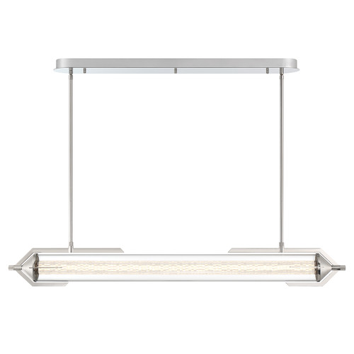 Eurofase Lighting 45715-013 Espada LED Chandelier, 36W, 3329 Lumens, 3000K, Polished Nickel