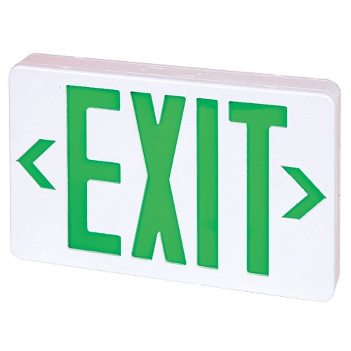 elco, exit light, emergency light, exit lighting, exit emergency lighting, led