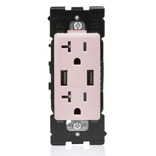 leviton, renu, outlet, receptacle, plug, tamper resistant, duplex, duplex receptacle, usb, usb outlet