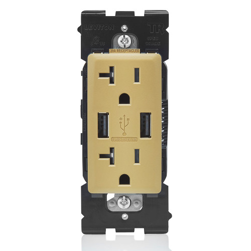 leviton, renu, outlet, receptacle, plug, tamper resistant, duplex, duplex receptacle, usb, usb outlet