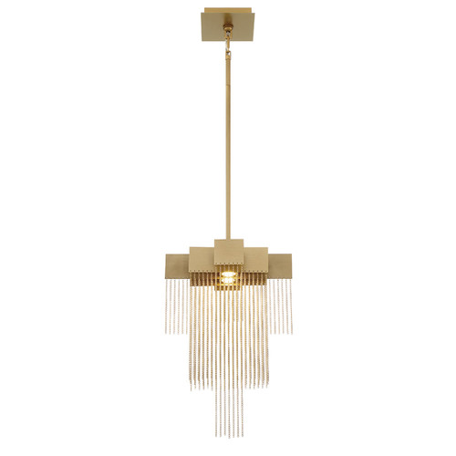 Eurofase Lighting 44370-022 Bloomfield 2-Light LED Mini Pendant, 10W, 210 Lumens, 3000K, Gold