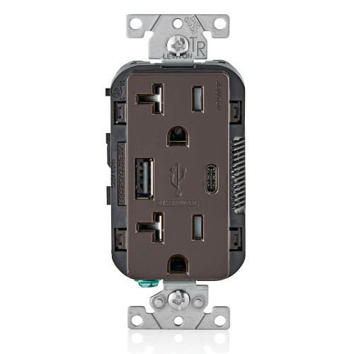 leviton, outlet, receptacle, duplex, usb, usb outlet, usb ouetlets