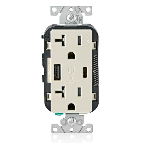 leviton, outlet, receptacle, duplex, usb, usb outlet, usb ouetlets