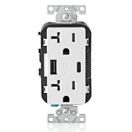 leviton, outlet, receptacle, duplex, usb, usb outlet, usb ouetlets