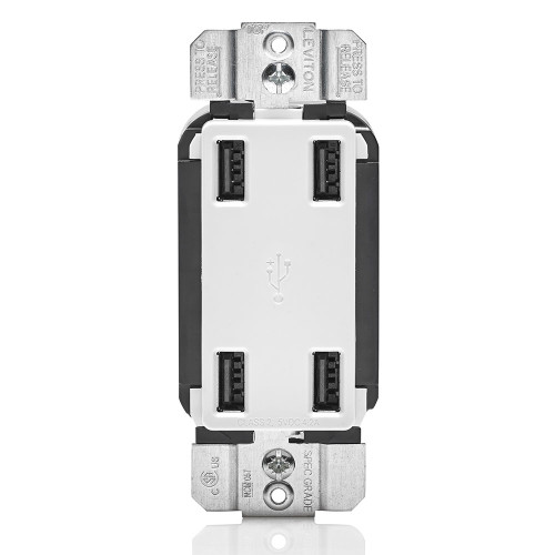 leviton, outlet, receptacle, duplex, usb, usb outlet, usb ouetlets