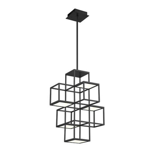 Eurofase Lighting 38260-029 Ferro 5-Light LED Pendant, 26W, 960 Lumens, 3000K, Black