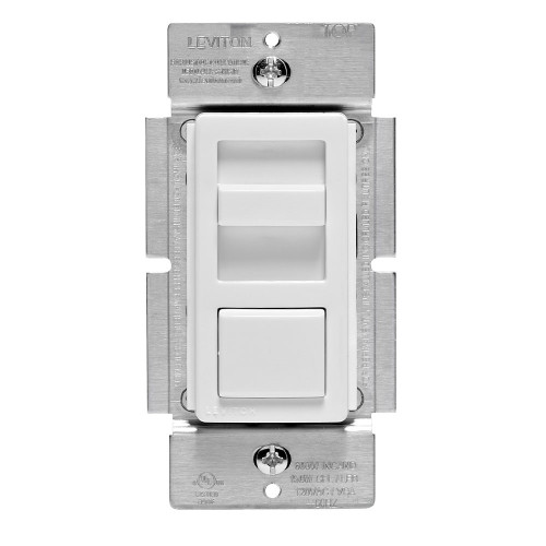 leviton, dimmer, slide, slide dimmer, preset, preset dimmer, illumatech