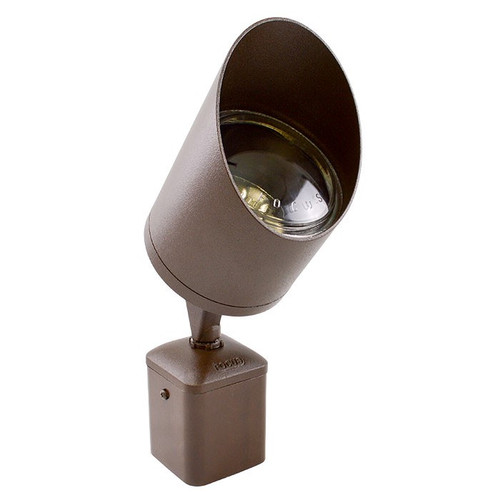Focus Industries DL-50-LEDM1715-WBR Aluminum 17W 3000K Integrated LED Bullet Directional Light, 15° Spot, Weathered Brown