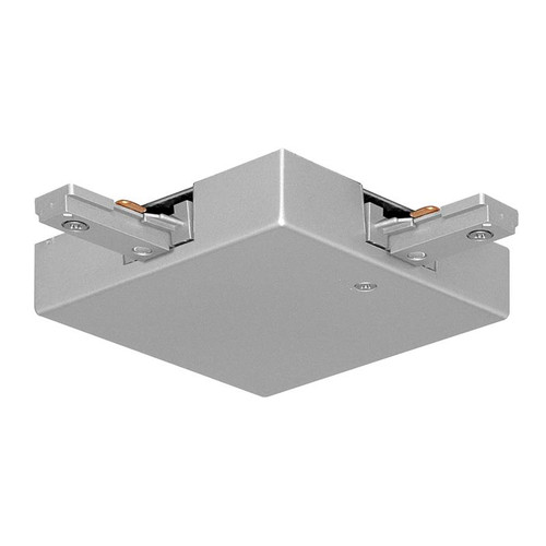 Juno Lighting T35 SL T-Bar Adjustable Joiner Feed for Trac-Master One Circuit Track, Silver