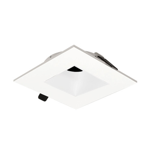 Nora Lighting NIOC-4SNDSQWW 4" Iolite Canless Square Downlight Trim, White