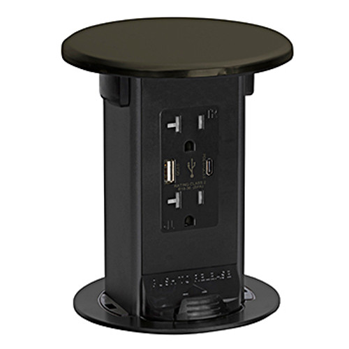 lew, lew electric, outlet, pop up, kitchen, kitchen counter outlet, tamper resistant, usb