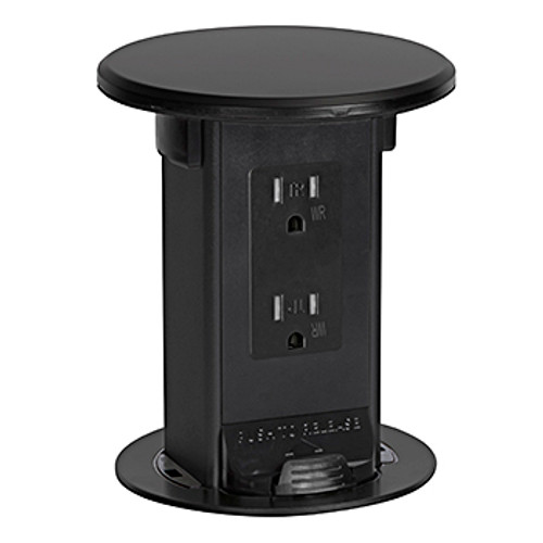 lew, lew electric, outlet, pop up, kitchen, kitchen counter outlet, tamper resistant, usb