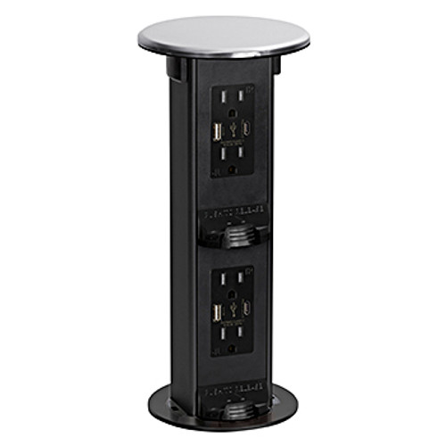 lew, lew electric, outlet, pop up, kitchen, kitchen counter outlet, tamper resistant, usb