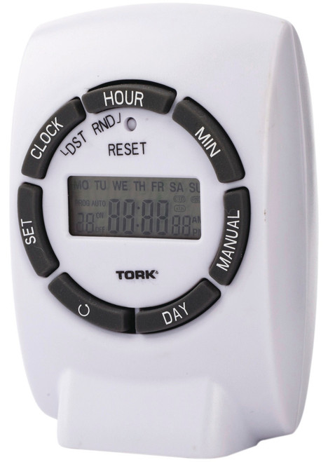 tork, timer, plug in timer, plug-in timer, digital timer