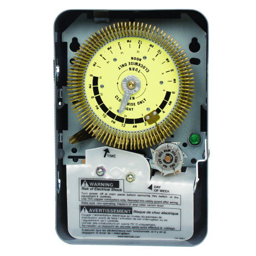 intermatic, timer, 24hr, 24 hour, 24 hour timer, 24 hr timer, heavy duty, mechanical, mechanical timer, mechanical time switch