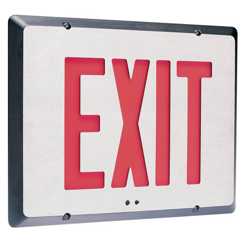 dual lite, dual-lite, current lighting, hubbel lighting, exit and emergency lighting, exit sign, led exit sign