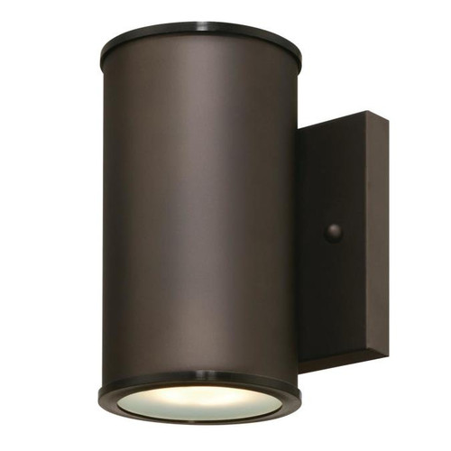 Westinghouse 6315600 Mayslick One-Light Dimmable LED Outdoor Wall Fixture, Oil Rubbed Bronze Finish with Frosted Glass Lens