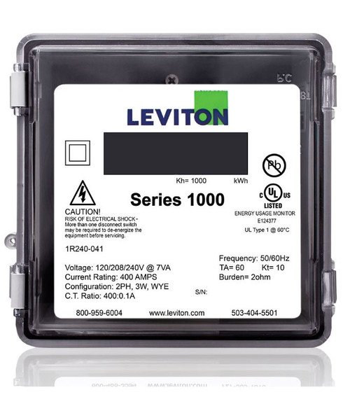 leviton, verifeye, leviton veryifeye, electric submeter, electric meter, outdoor submeter, outdoor electric meter, outdoor electric submeter, series 1000, verifeye series 1000